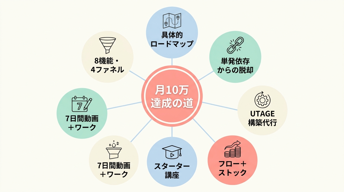 まとめ：4ヶ月で月10万円のラインに乗るための判断軸