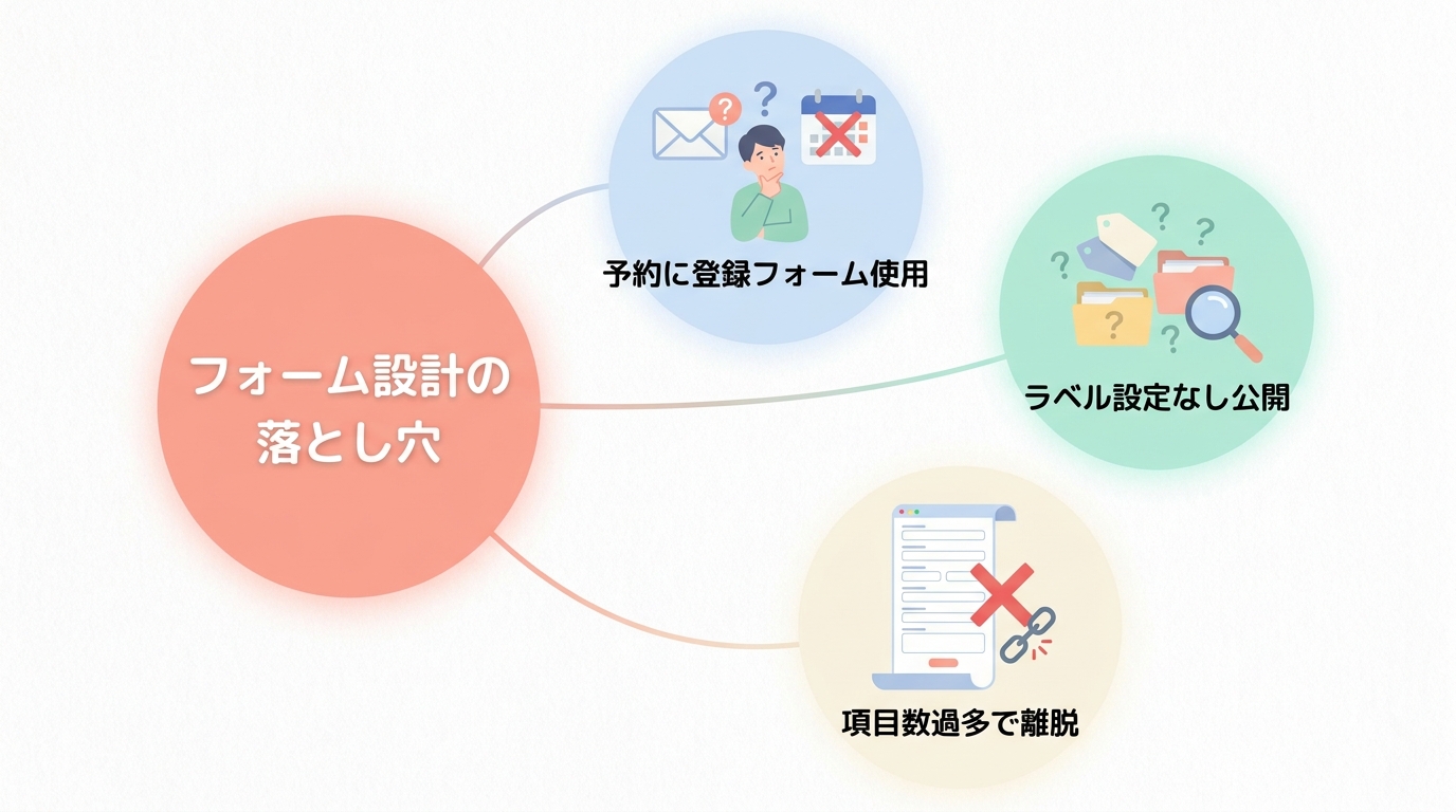 よくある詰まりパターン