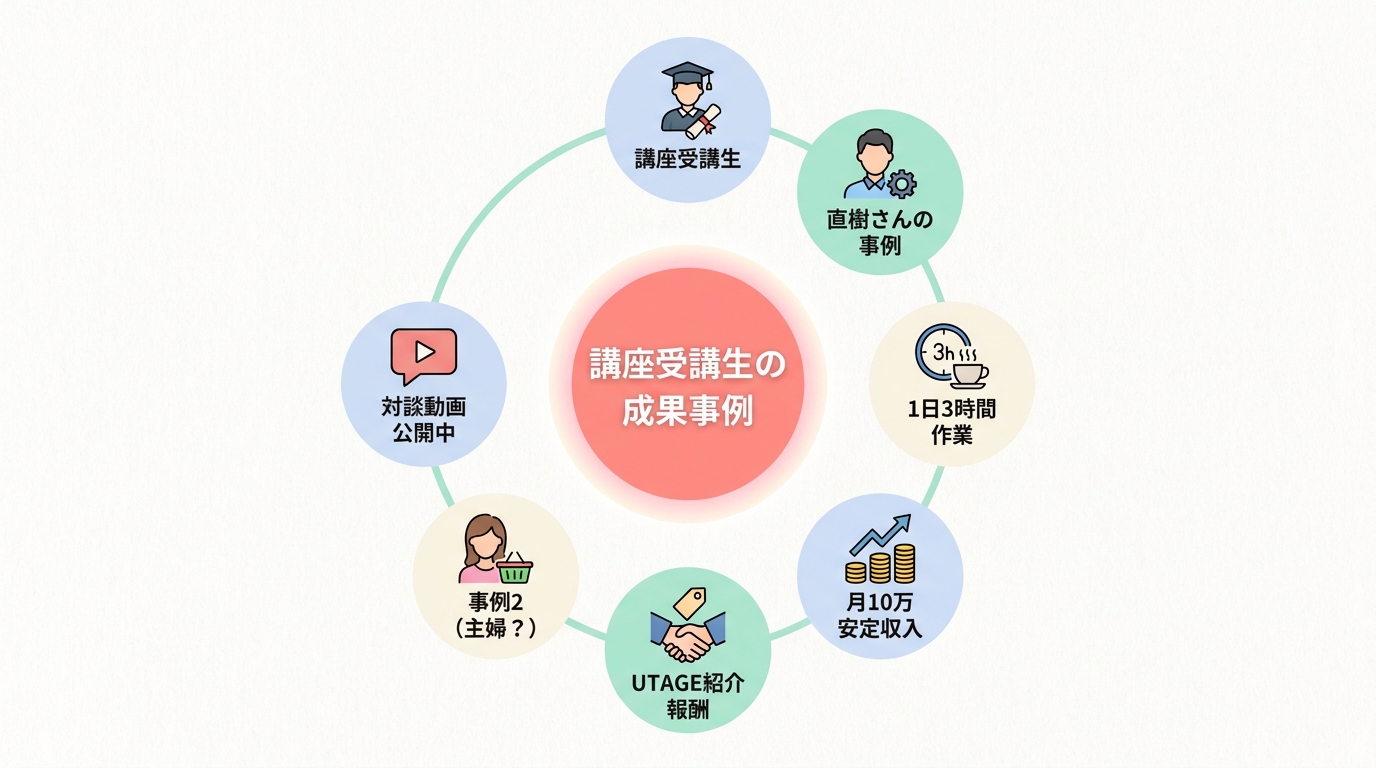 実際にこのモデルで稼いでいる人たちの実例