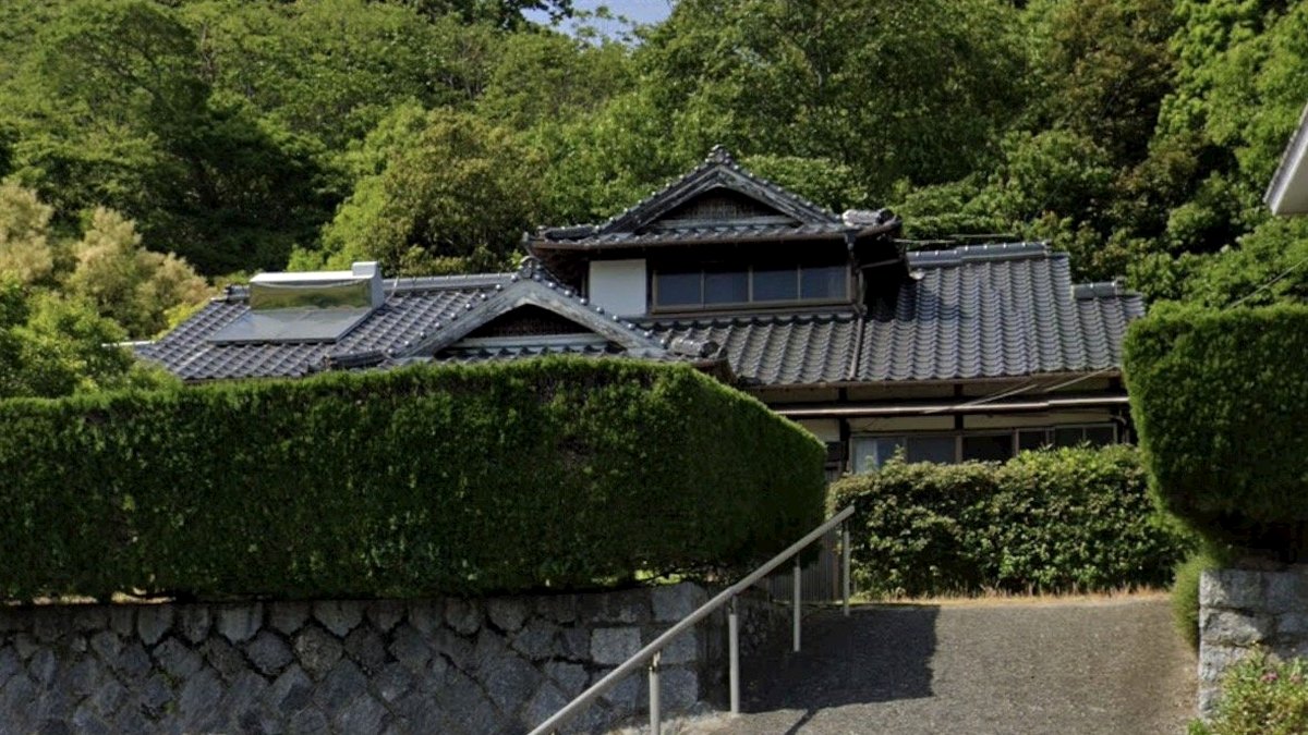 緑に囲まれた、僕の祖母の家